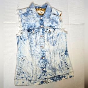 Dittos Button Down Denim Vest